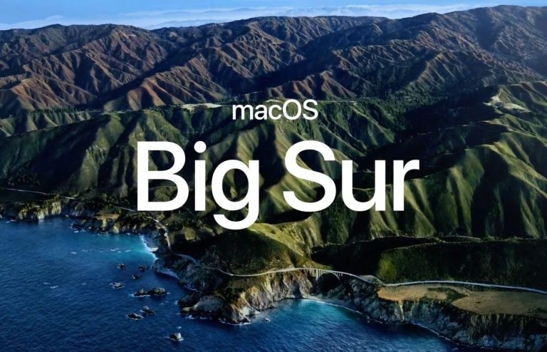 macOS Big Sur MacBook