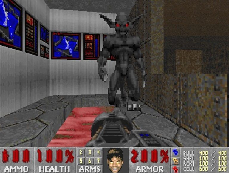 Doom spelen op je Ikea meuk, het kan!