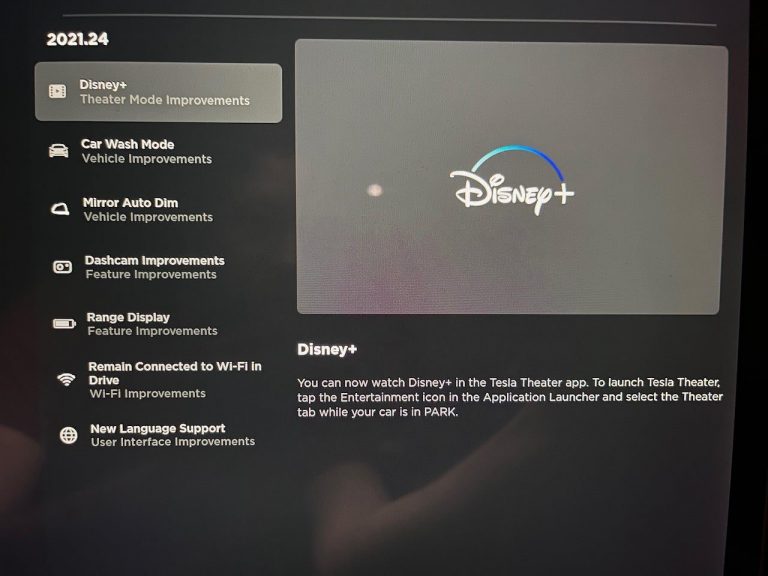 Disney+ nu ook in je Tesla te streamen!