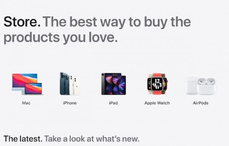 Apple website heeft een nieuw design!