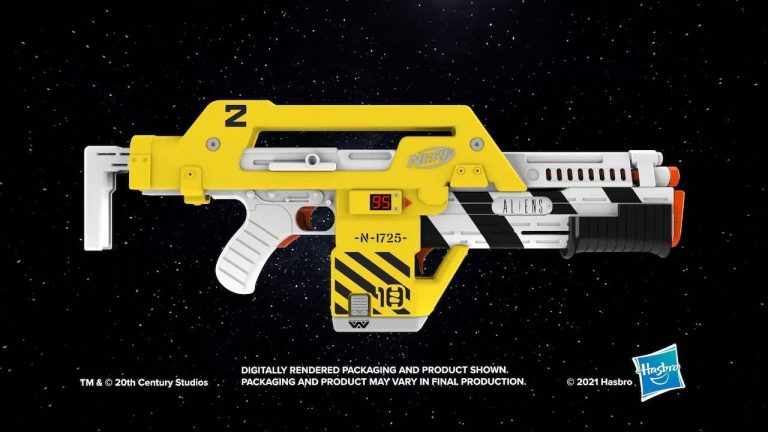 Limited edition Nerf wapen ter ere van horrorfilm Alien