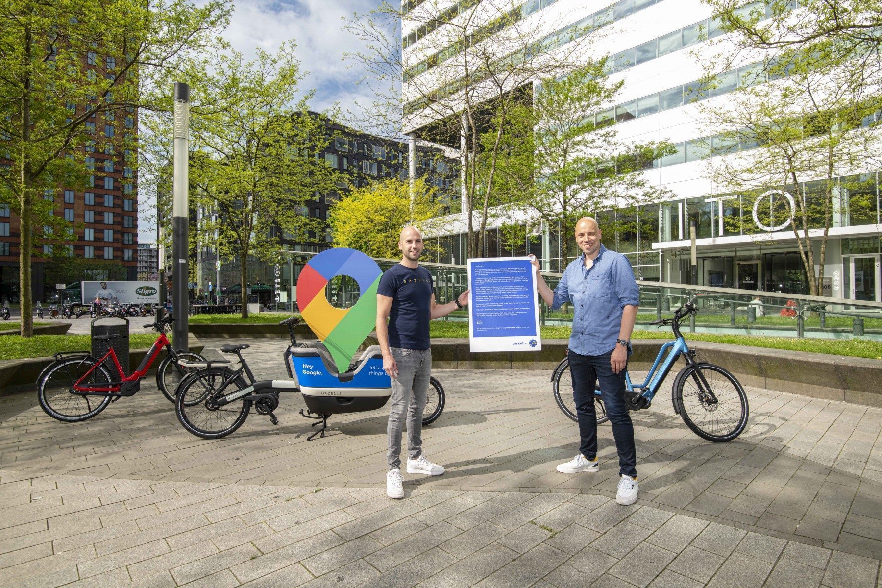 E-bike routeplanner? Gazelle wil Google Maps e-bike optie