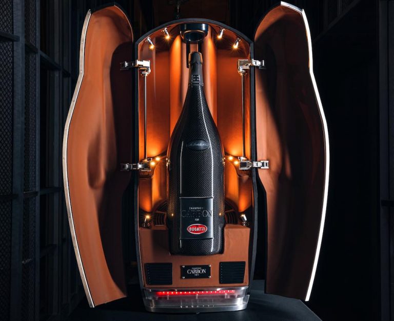 Bugatti heeft zijn eigen exclusieve Carbon Champagne