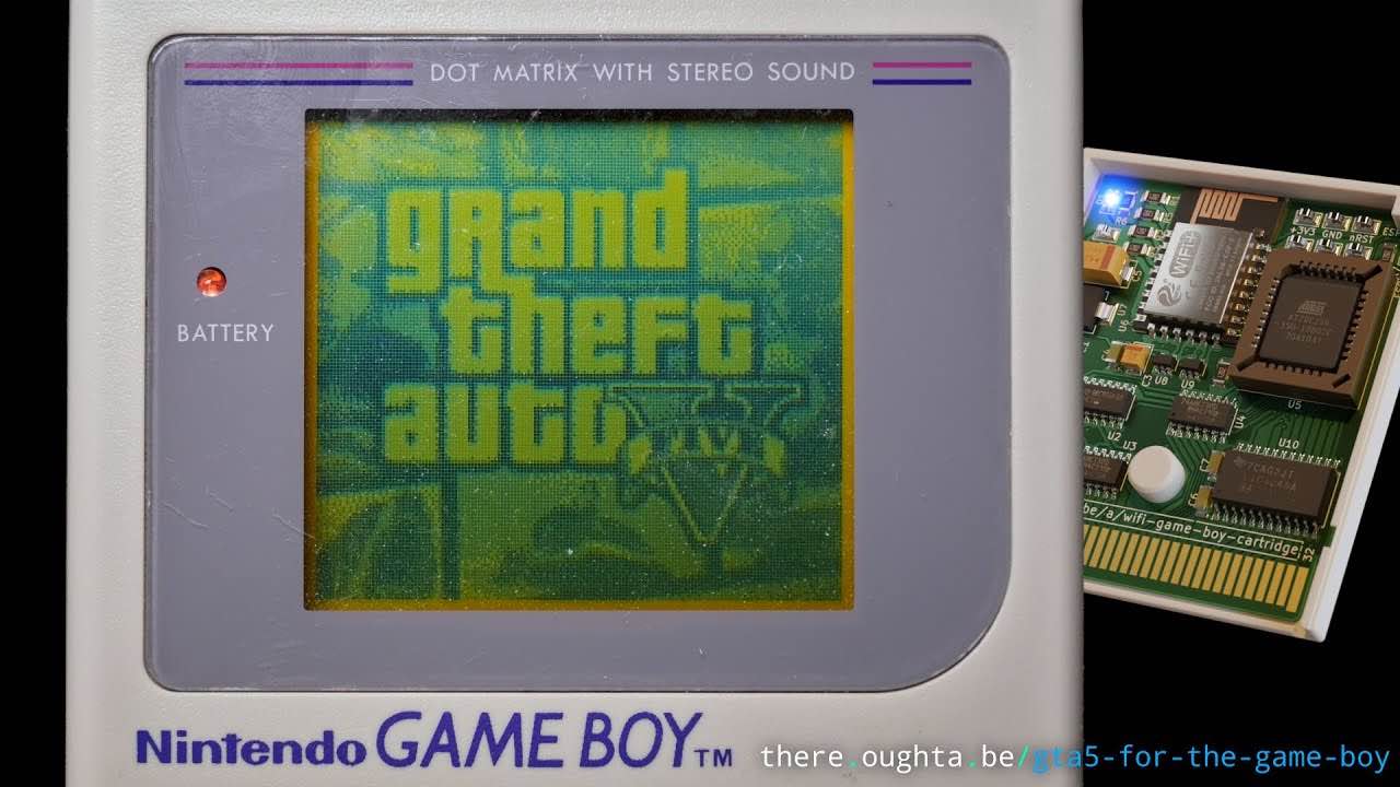GTA V spelen op een Game Boy, zo doe je dat!