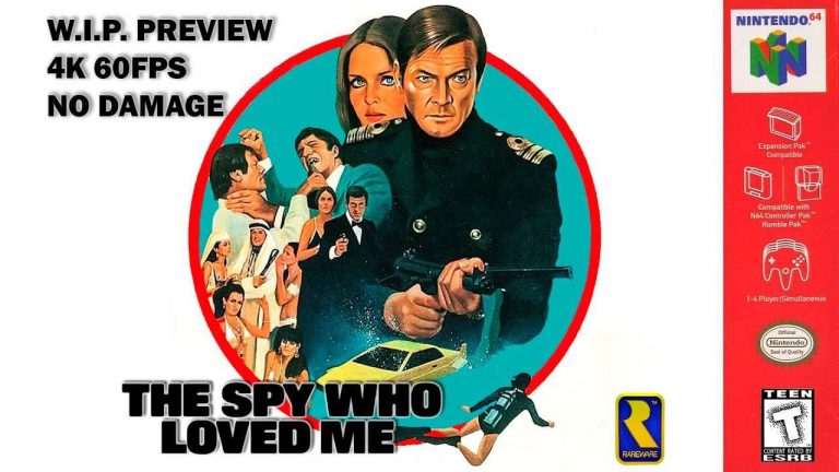 Nieuwe Nintendo 64 game: The Spy Who Loved Me