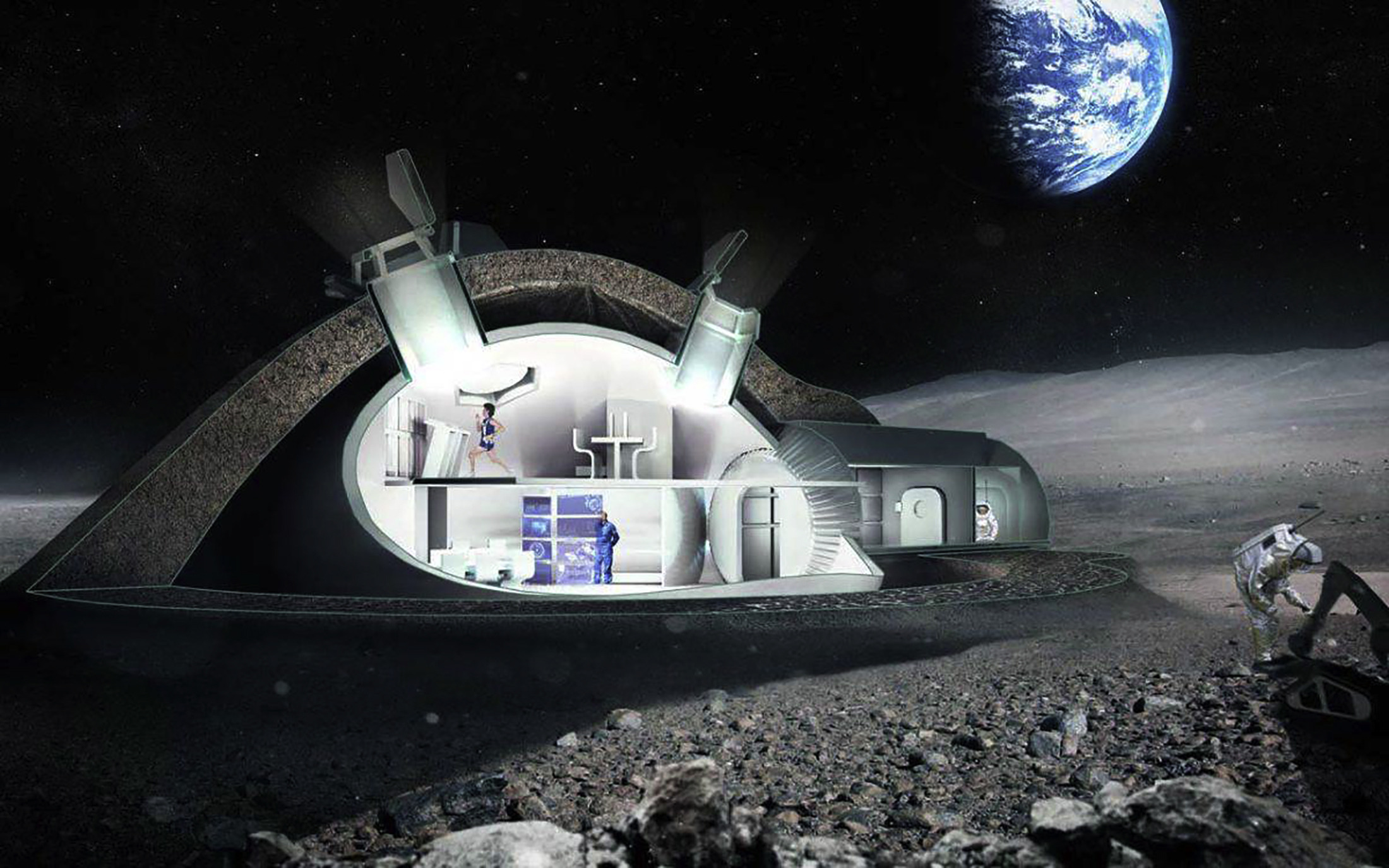 NASA: Before 2030, people will live on the moon