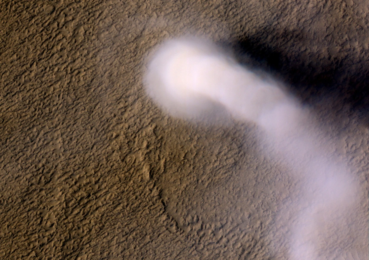 Mars rover records noise from Martian dust storm