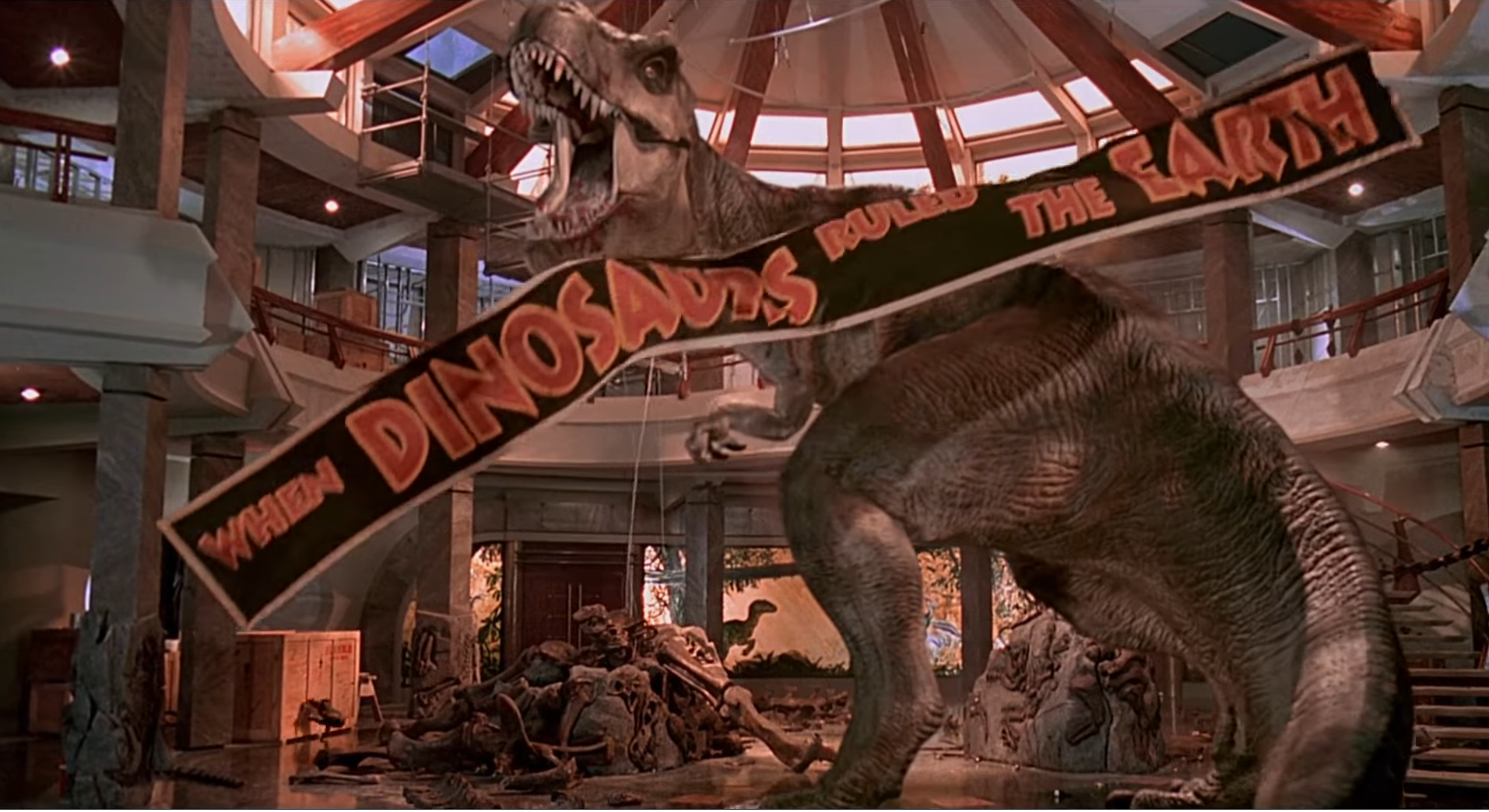 A selection from the Netflix Trending List: Jurassic Park